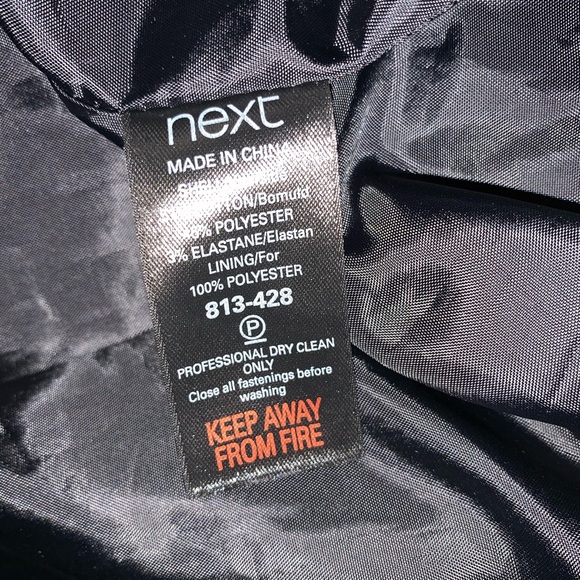 NEXT size 12 mini cocktail dress with lace bodice sweetheart neck - Picture 9 of 9